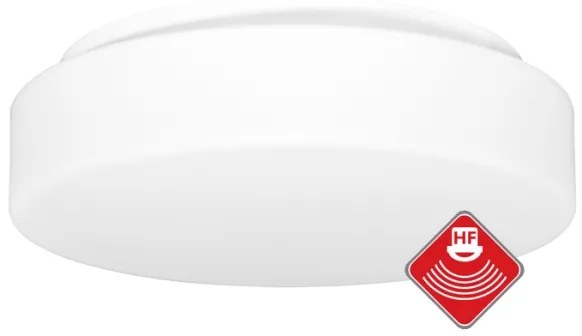 Plafonieră cu senzor Ecolite W132-BI HECTOR 1xE27/60W/230V IP44 alb