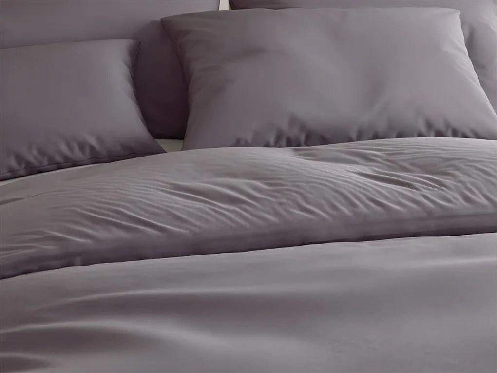 Lenjerie de pat din bumbac STANDO gri Dimensiune lenjerie de pat: 2 buc 70 x 90 cm | 200 x 220 cm