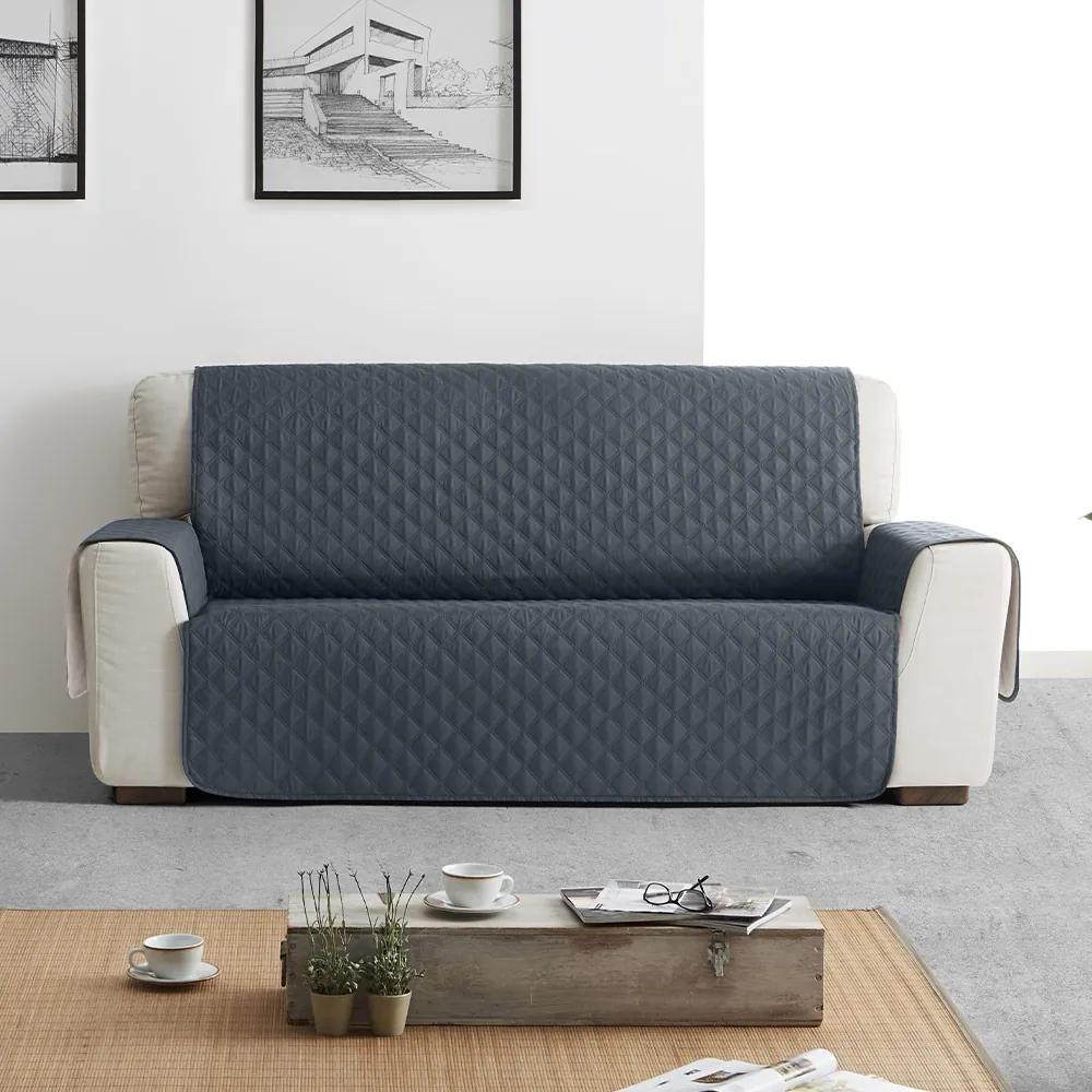 Husă Moorea gri, pentru canapea cu trei locuri gri 160x50 cm