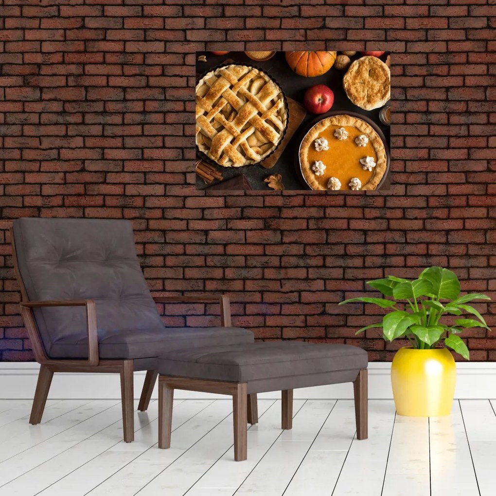 Tablou - Plăcintă de dovleac (70x50 cm)