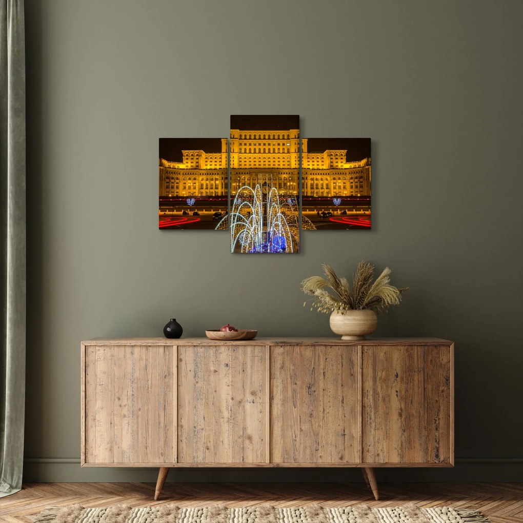 Tablou - Palatul Parlamentului, București, România (90x60 cm)