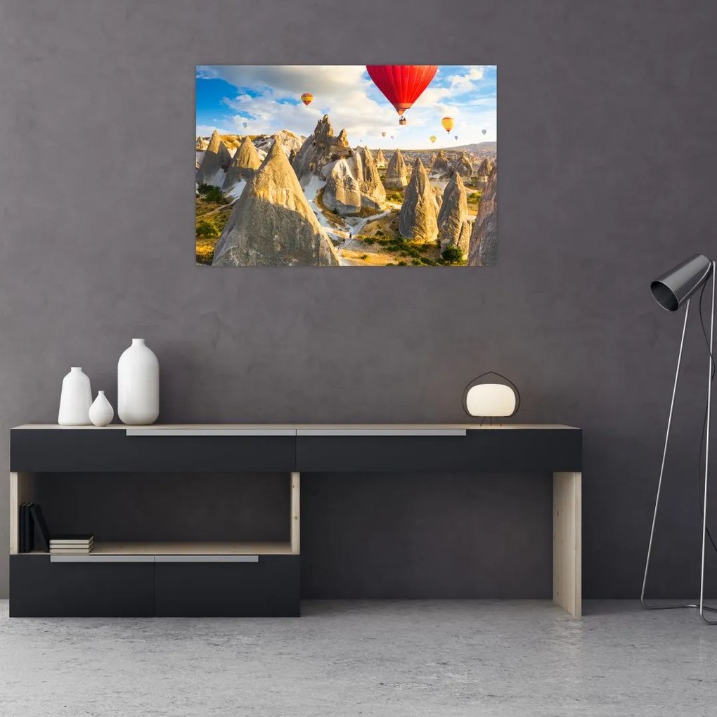 Tablou - Baloane cu aer cald (90x60 cm)