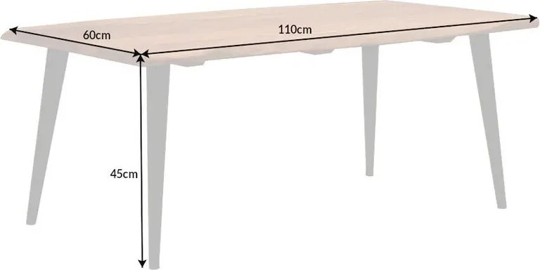 Masuta design industrial vintage Organic Living 110cm A-6539661 VC