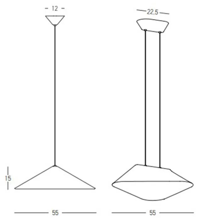 Suspensie  23172 Zambelis LED, Maro, Grecia