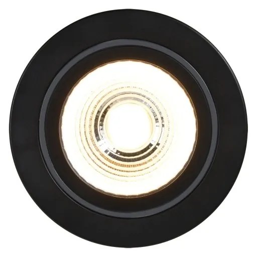 Spot LED incastrabil pentru baie IP44 Alec Black 3000K, 3-Step MOODMAKER