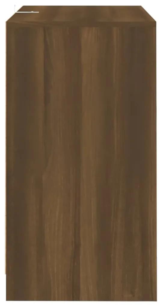Servante, 2 buc., stejar maro, 70x41x75 cm, PAL 1, Stejar brun