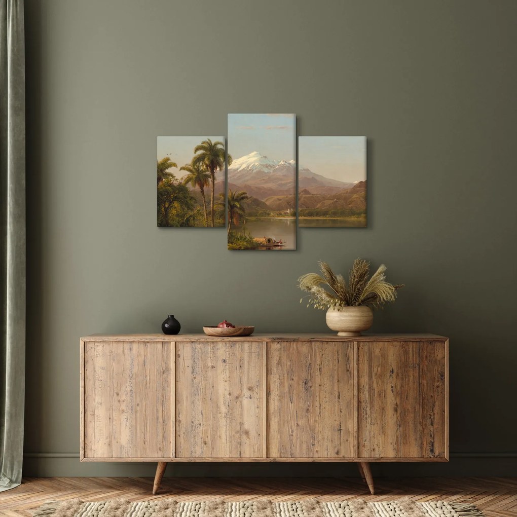 Tablou - Frederic Edwin Church, Tamaca Palms, reproducere (90x60 cm)