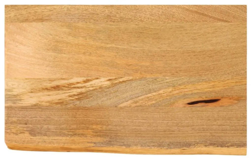 vidaXL Blat de masă contur organic 40x20x2,5 cm lemn masiv de mango