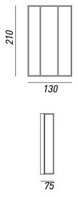 Aplica de perete design clasic finisaj polisat Il Rilegato 413.00.80