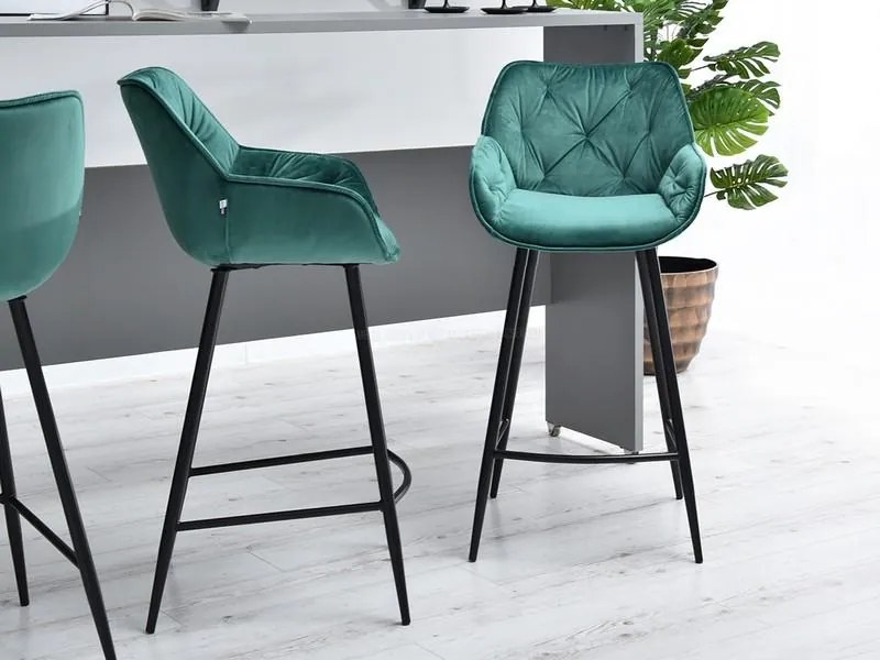 Scaun Lars (verde + negru). 1110720