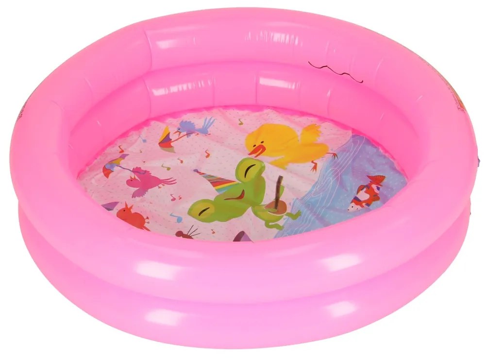 Piscina Gonflabila pentru copii, model MINI, culoare Roz, diametru 61 cm