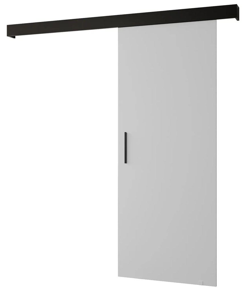 Uși culisante 70 cm Slavdro 1 (alb mat + negru mat). 1108708