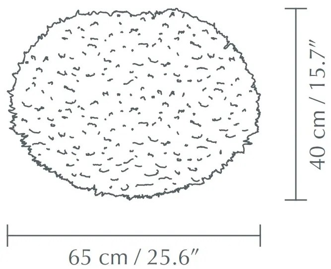 Abajur modern cu pene de gasca EOS mediu albastru deschis, 65cm 2047 VTC