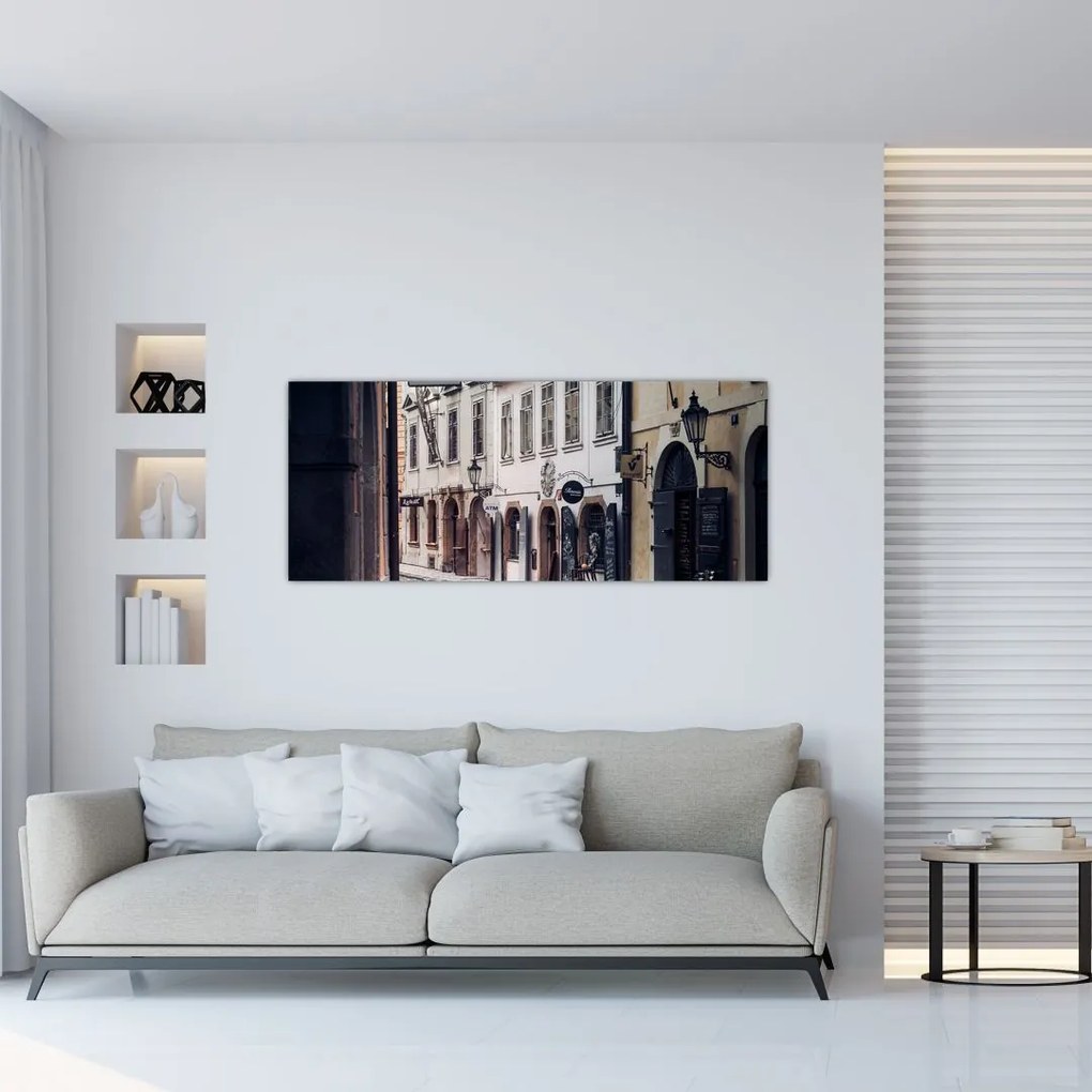 Tablou - Strada din Praga (120x50 cm)