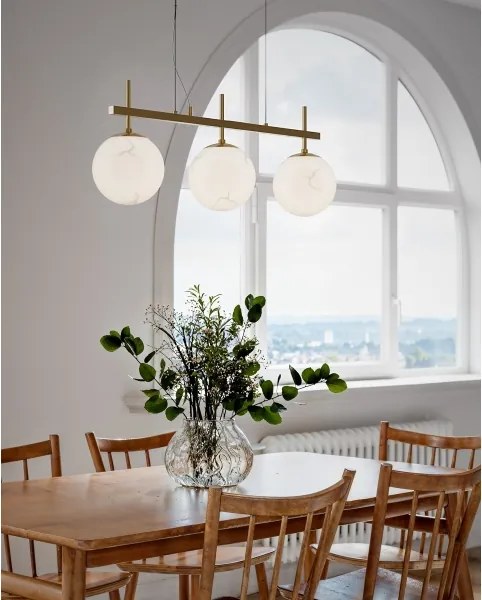 ByRydens 4202540-5000 - Lustră suspendată pe cablu BELLAGIO 3xE27/8W/230V