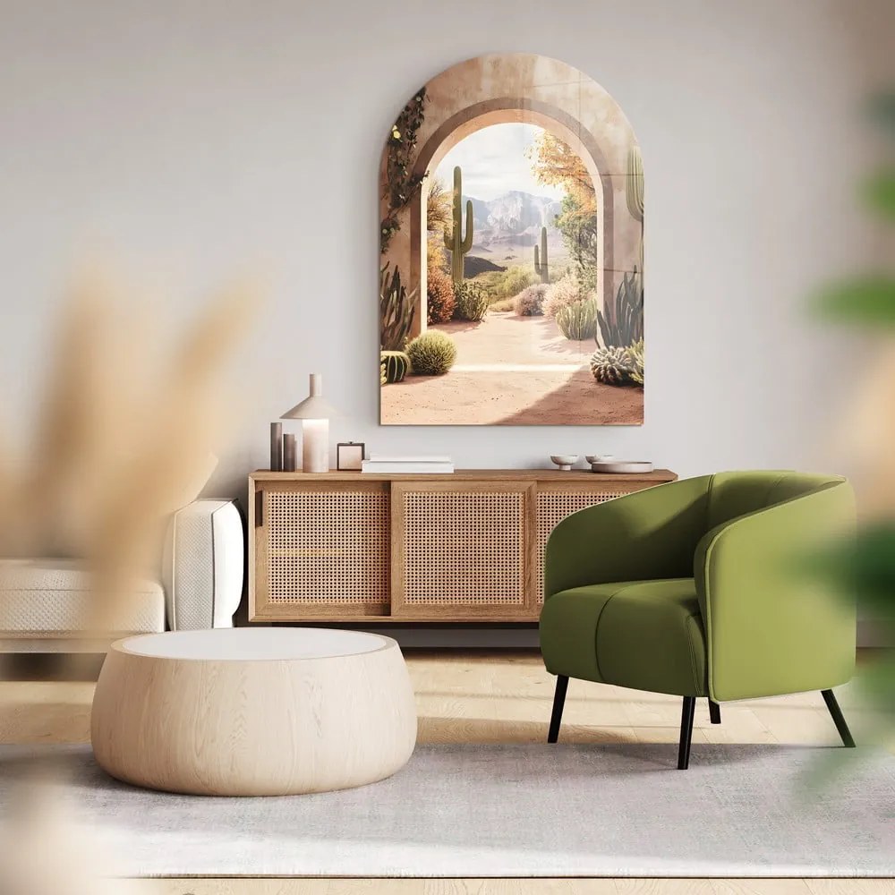 Tablou din sticlă 70x100 cm Cancun – Styler