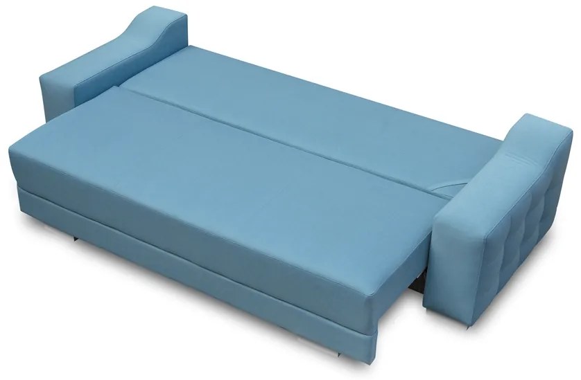 Canapea trei locuri Clay (negru). 601436