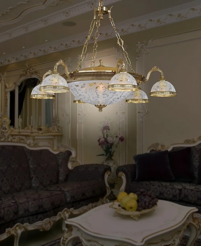Candelabru clasic design italian realizat manual 6302