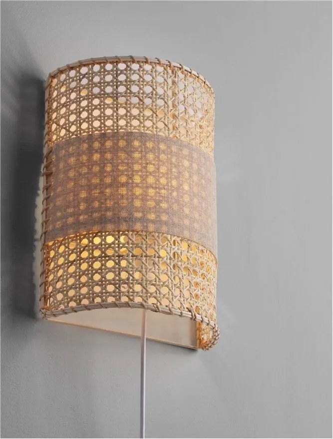 Aplica de perete boho style design natural Lum