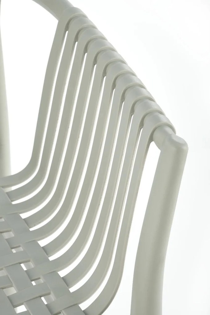Scaun din plastic K492 gri