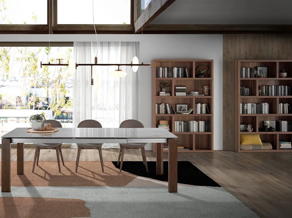 Biblioteca moderna design italian Book