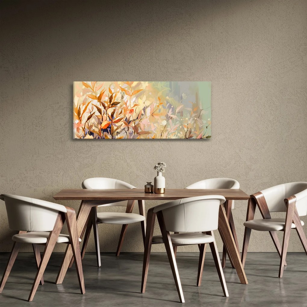 Tablou - Plante pictate (120x50 cm)