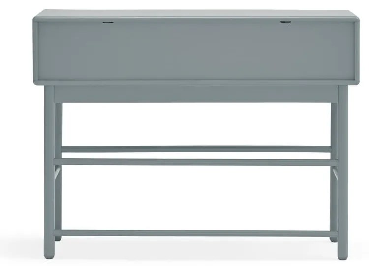 Masă consolă albastră/gri 35x120 cm Corvo – Teulat