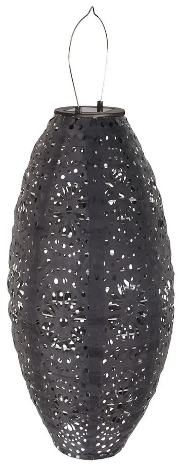 Felinar cu LED gri închis solar (înălțime 40 cm) pentru exterior Foxdale – House Nordic