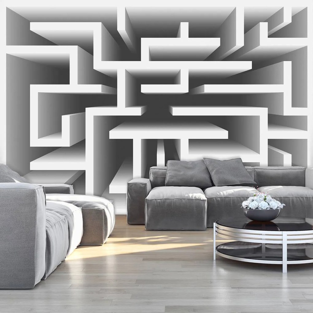 Fototapet - 3D labirint (152,5x104 cm)