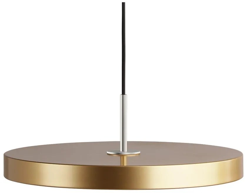 Lustră aurie LED cu abajur din metal ø 43 cm Asteria Medium – UMAGE