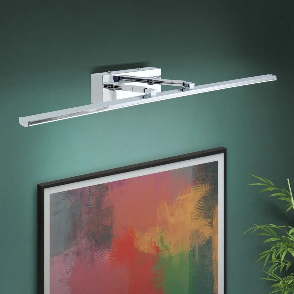 Aplica LED pentru tablou PUBLIO L-75cm crom