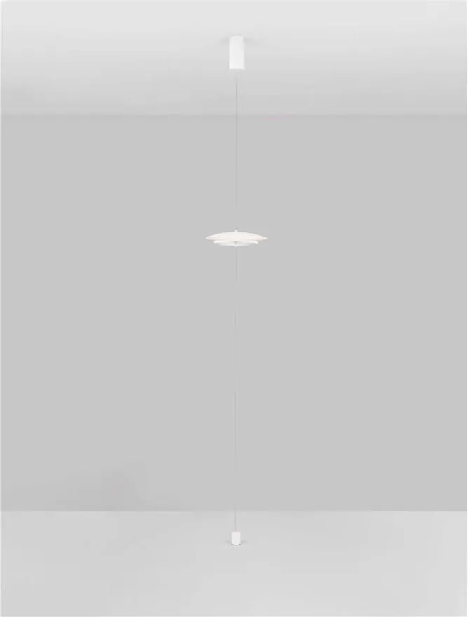 Lampadar LED suspendat de tavan OLOS, H-330cm