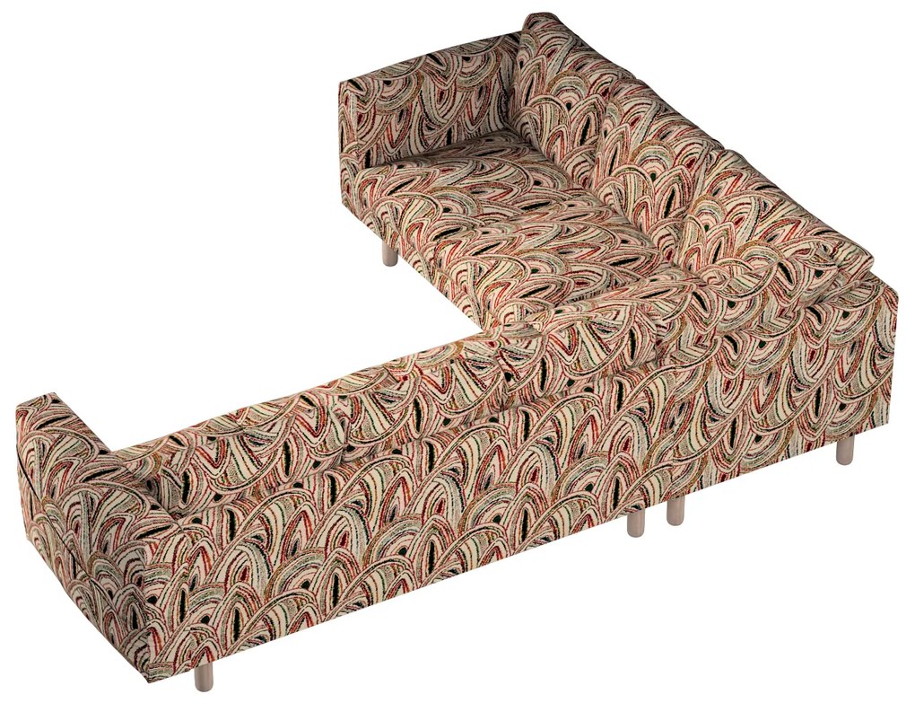 Husă pentru canapea colțar Norsborg cu 5 locuri