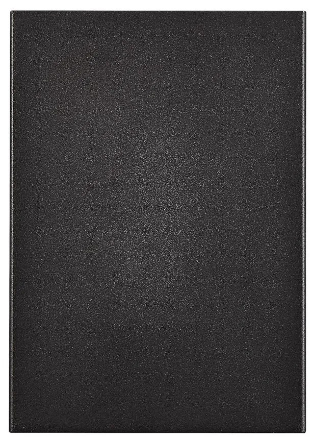 Aplica LED exterior cu iluminat sus si jos IP54 Fold 15 Seaside black