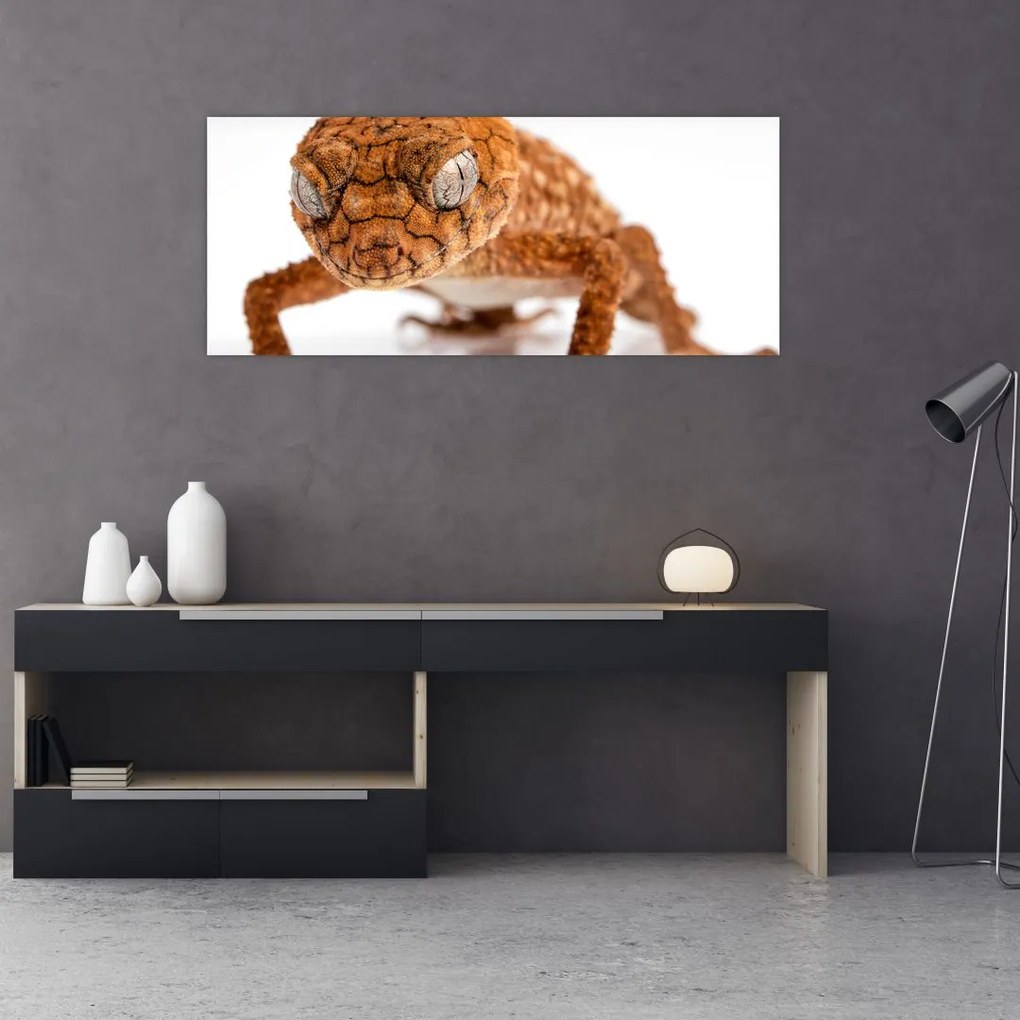 Tablou cu șopârlă (120x50 cm)