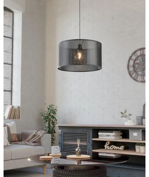 Lustră pe cablu Eglo 43795 MANBY 1xE27/40W/230V