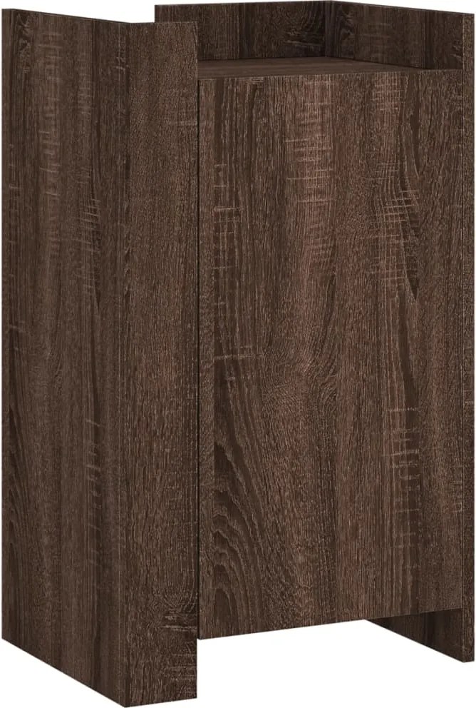 vidaXL Dulap, stejar maro, 45x35x75 cm, lemn prelucrat
