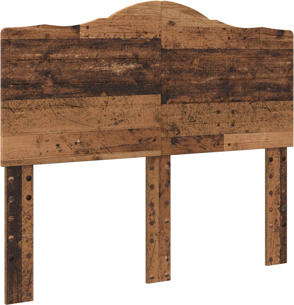 vidaXL Tăblie cap Lemn Vechi 135 cm Lemn compozit