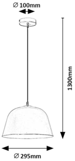 Pendul design industrial Malia gri
