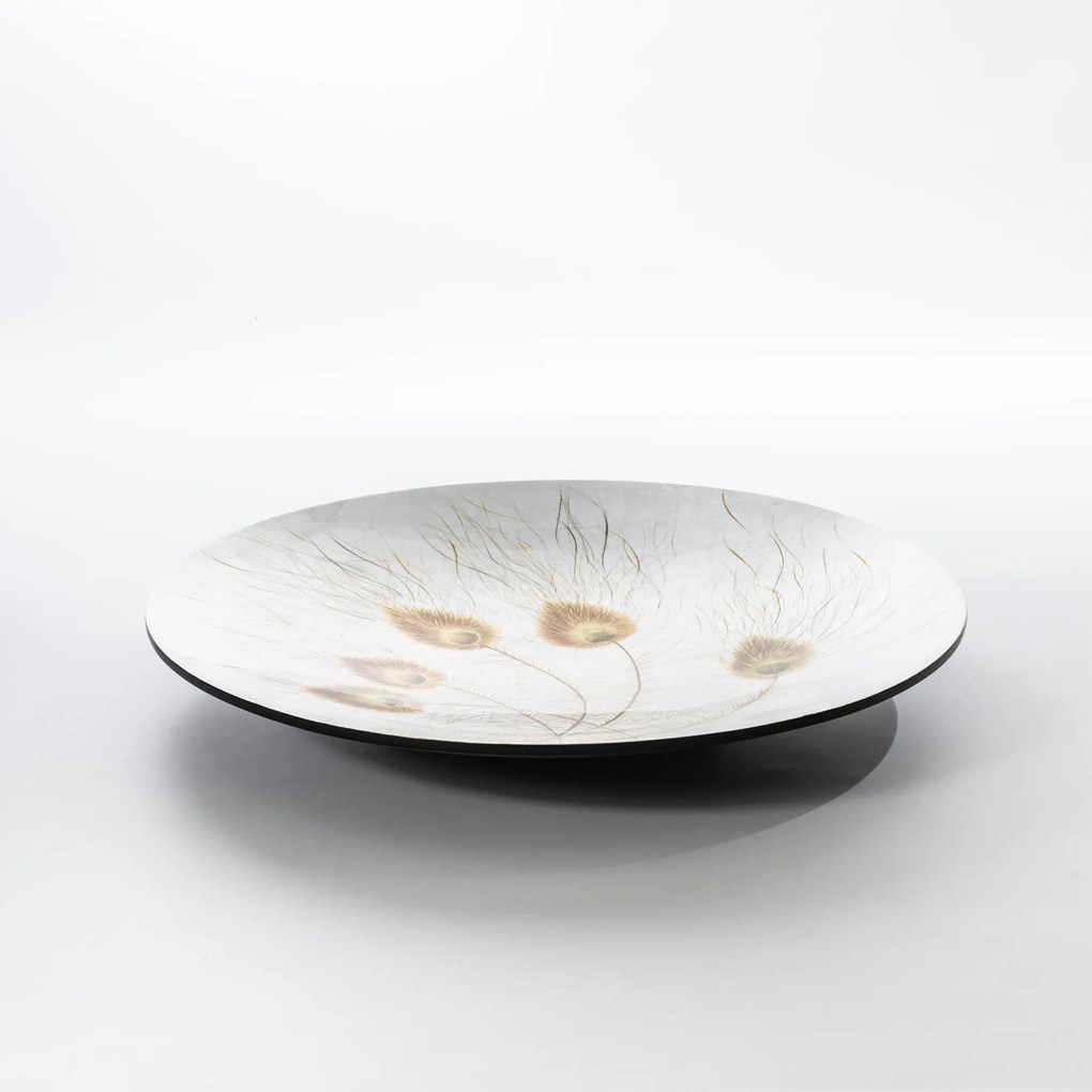 STONES Farfurie decorativă 65cm X 65cm H. 1cm | Aosom Romania