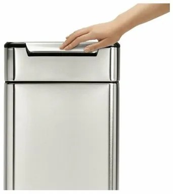 Simplehuman Coș de gunoi cu pedală superioară, 30 l, 30 l