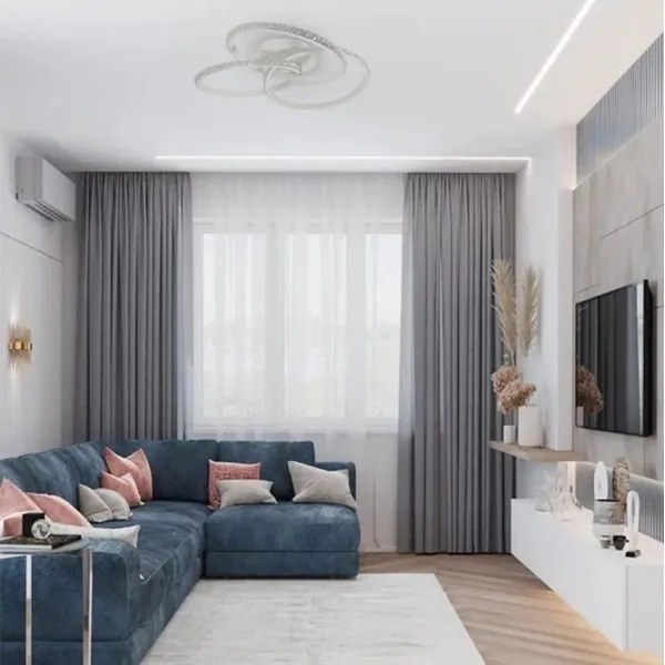 Brilagi - Lampă LED dimabilă de tavan COSMOWAVE LED/70W/230V 3000-6500K + telecomandă