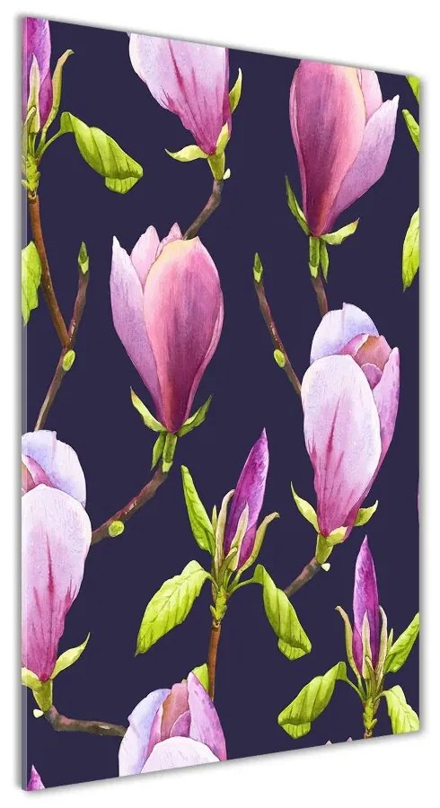 Tablou pe pe sticlă Magnolie