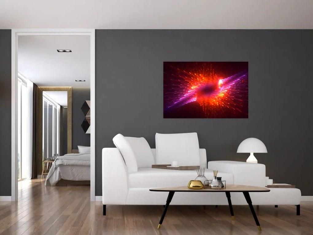 Tabloul modern abstract cu spini (90x60 cm)
