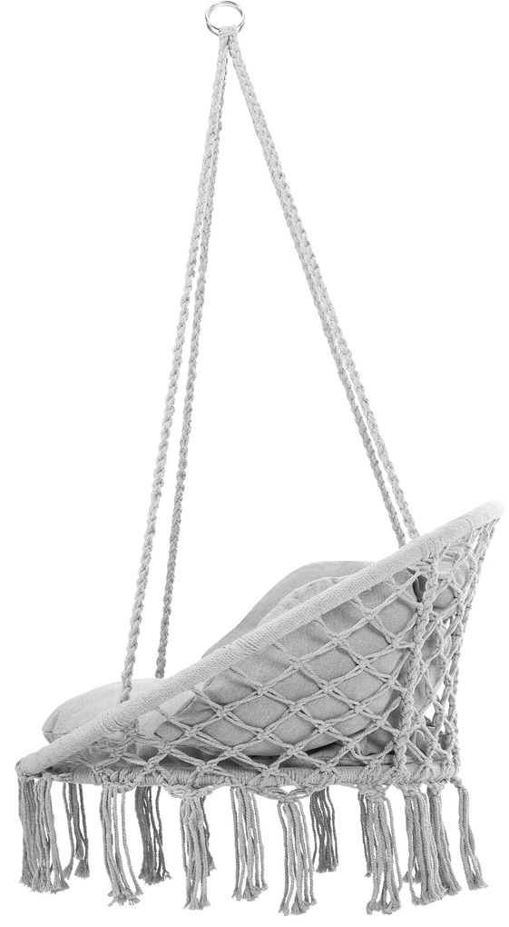 Deuba Scaun suspendat 80x60x140cm - gri