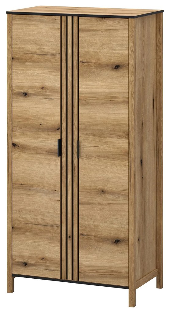 Dulap de haine Hemos 1 (stejar evoke) . 1116850