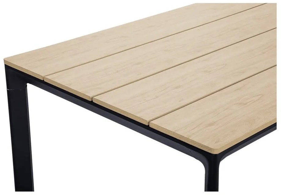 Set 4 scaune negre Kai și masă Thor - Bonami Essentials