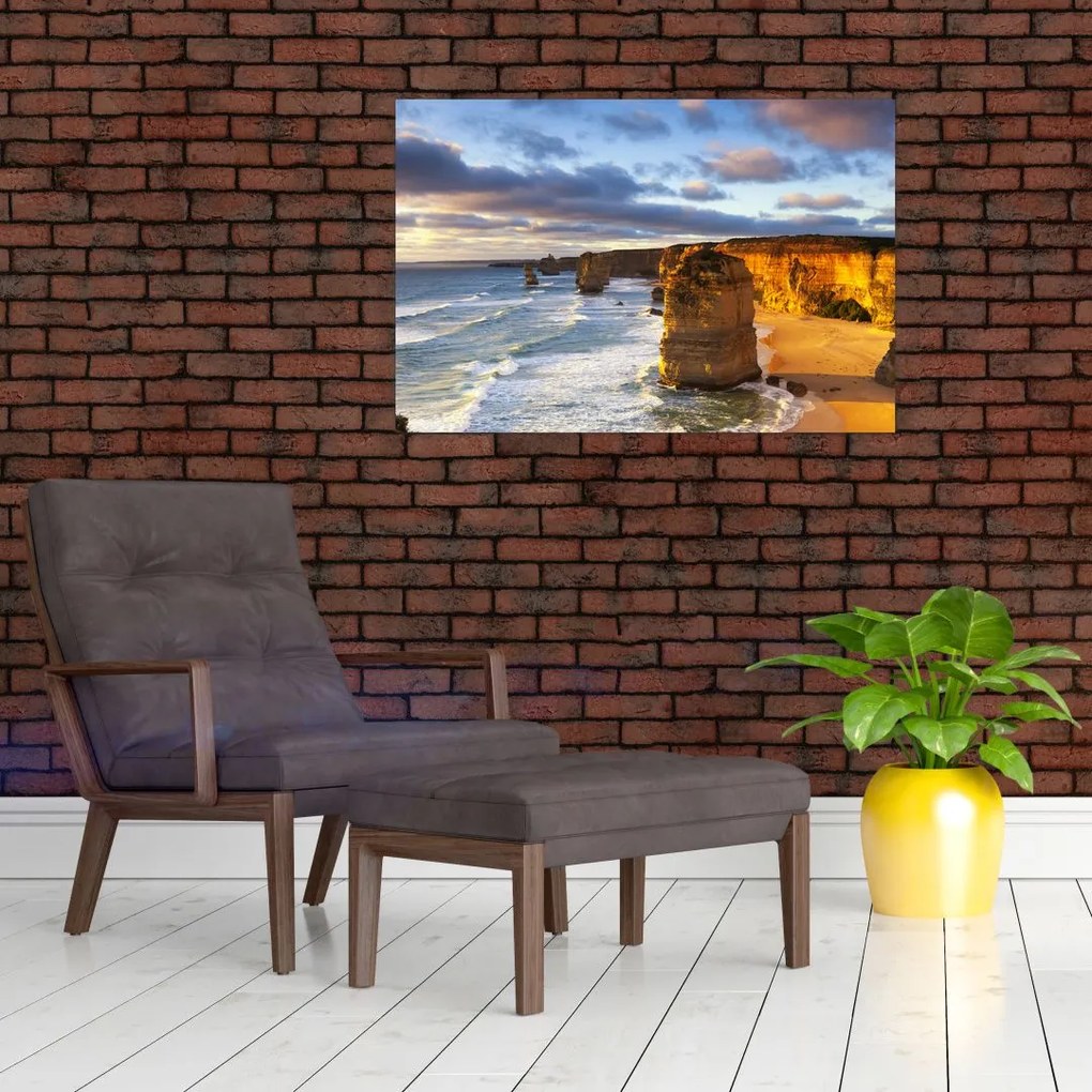 Tablou cu stâncile marine (90x60 cm)