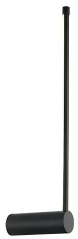 Aplica LED de perete design modern Laut negru