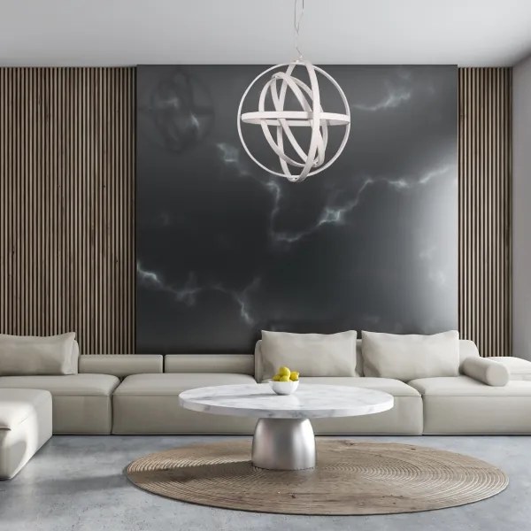 Lustră LED pe cablu COPERNICUS 1xLED/260W/230V albă